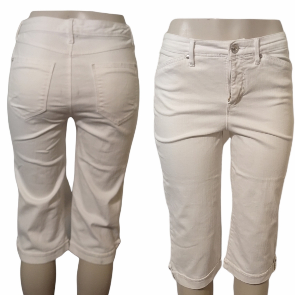 4/$20 • GLORIA VANDERBILT • Slimming Skimmer Capri